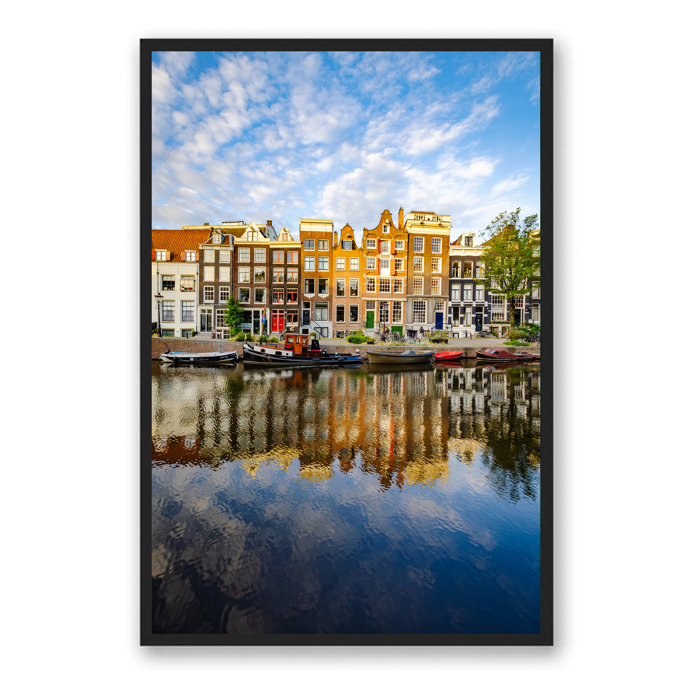 Fine art photograph of a sunny day in Amsterdam